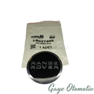 LR027409 jant göbeği siyah– Range Rover Evoque Sport