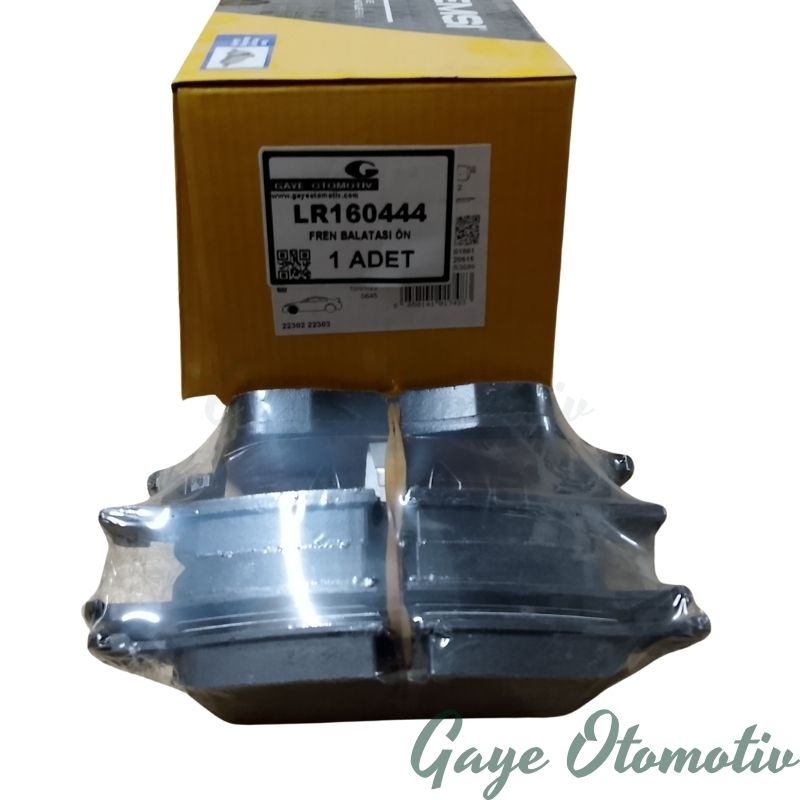 LR160444 ön fren balatası Range Rover Velar