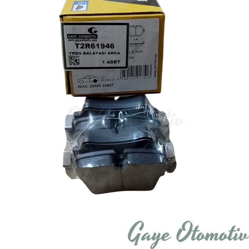 T2R61946 arka fren balatası f-type