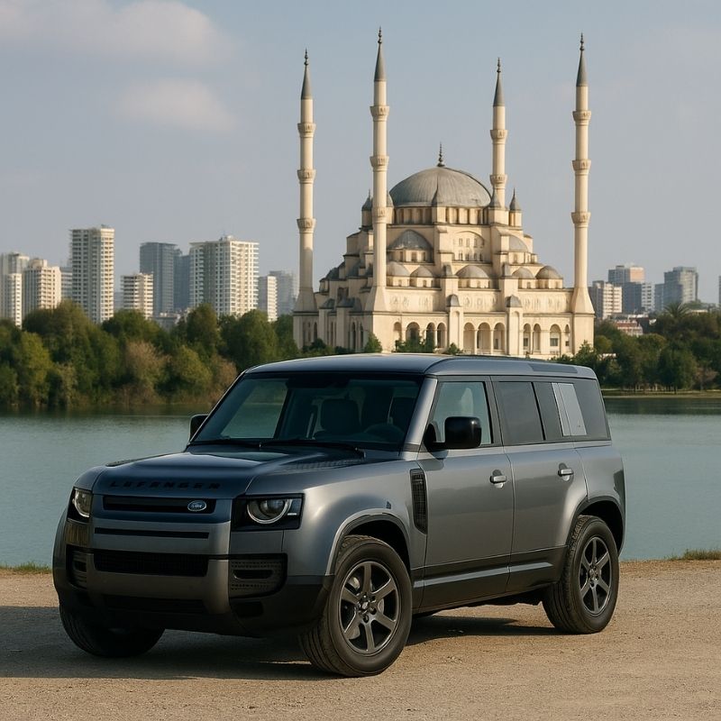 Land Rover yedek parça Adana – New Defender Sabancı Merkez Camii önünde