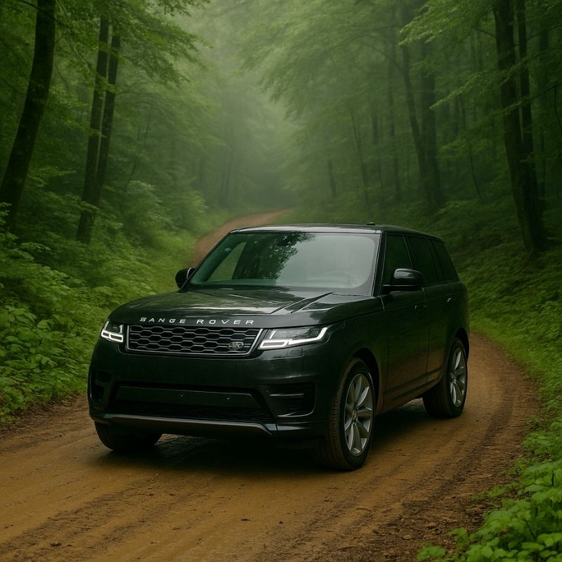 Land Rover yedek parça Kastamonu – orman yolunda yeni kasa Range Rover Sport