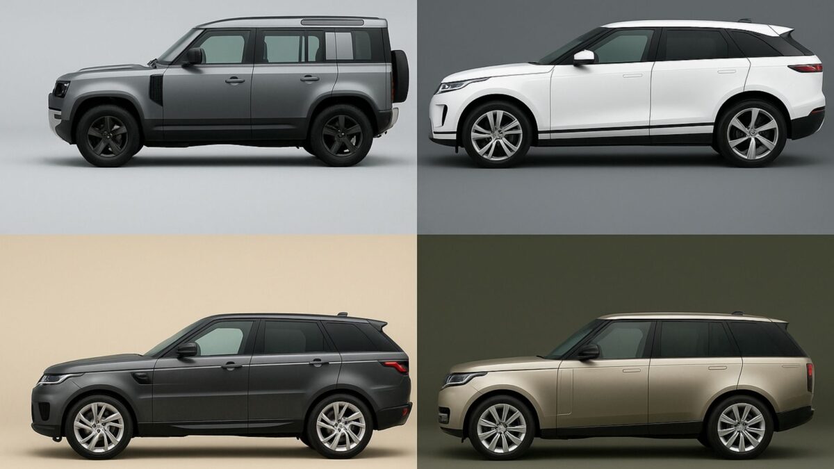 Land Rover yedek parça Kayseri – Klasik Range Rover, Velar, Range Rover Sport ve beyaz Velar/Evoque; kare 2×2 kompozit