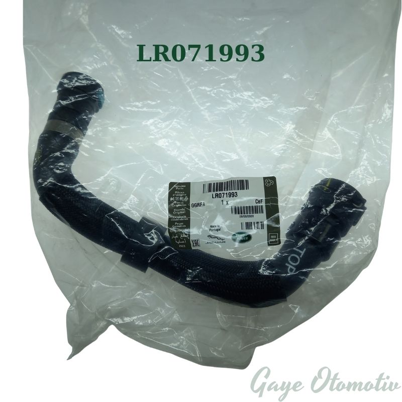 LR071993 EGR hortumu LR orijinal J9C1418