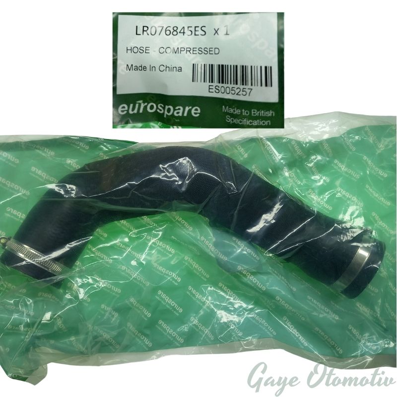 LR076845 intercooler hortumu üst sağ Discovery 4