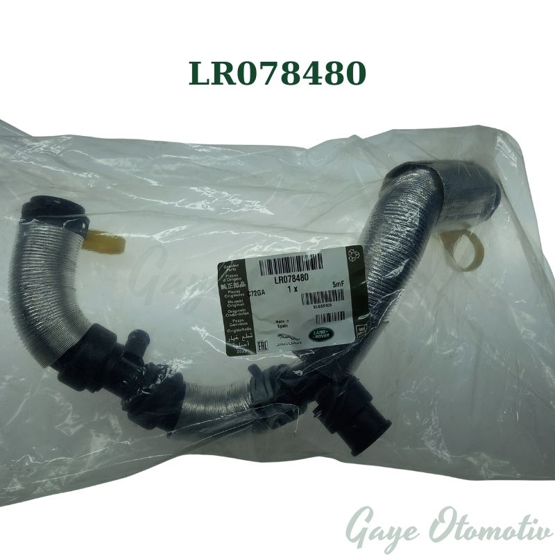 LR078480 EGR soğutucu hortumu 2.2 dizel