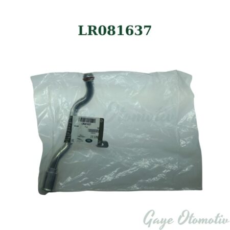 LR081637 turbo yağ geri dönüş hortumu Land Rover